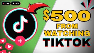 Get Paid 4 For Every Tiktok Video Watched Legit and Easy [upl. by Oulman195]