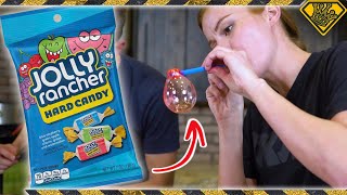 Learn Glass Blowing With Jolly Ranchers [upl. by Adnilra21]