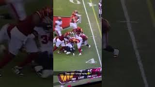 Buccaneers cornerback Bryce hall 34 injured on this play injury nfl [upl. by Foss]