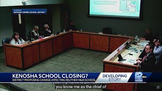 Possible closure of Reuther High School sparks concerns in Kenosha [upl. by Nednyl930]