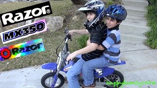 RobertAndres Razor The Dirt Rocket MX 350 Electric Motocross Bike  Electric Motorcycle [upl. by Aneed]