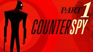 Counterspy Walkthrough  PART 1  Nuclear Strike on the MOON PS4  PS3 Gameplay [upl. by Salomi239]