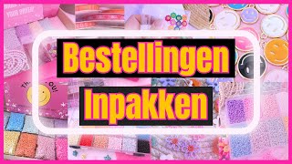 Kralen Bestellingen Inpakken Kijkje Achter de Schermen van een Kralenwebshop 4 [upl. by Aloysia]