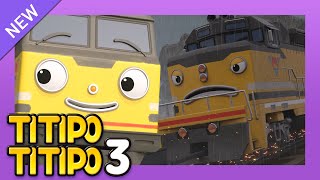 TITIPO S3 EP3 I want to be a Megatrain l Train Cartoons For Kids  Titipo the Little Train [upl. by Apicella23]