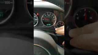 Red Flashing Light JK 2016 Anti theft Starter [upl. by Eniamraj]