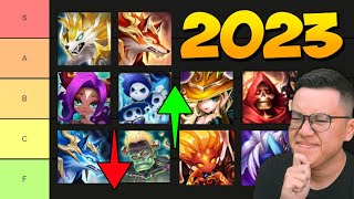 UPDATED 2A Tier List In Summoners War 2023 [upl. by Ailehs]