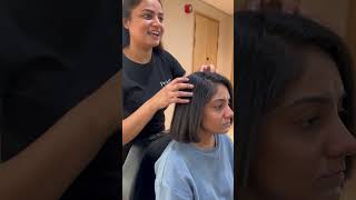 Classic blunt Bob hair cut by misbah addy [upl. by Ynetsed]