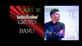 demarco flamenco  aqui me tienes  grupo banu [upl. by Adilen]