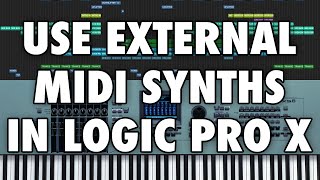 MIDI Aftertouch  Logic Pro X [upl. by Lavona584]