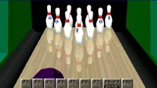 Brunswick Circuit Pro Bowling for Pc my first try [upl. by Ohnuj]