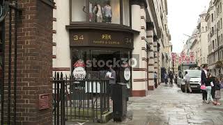 Harvie amp Hudson and Hawes amp Curtis On Jermyn Street In London UK [upl. by Tamaru]