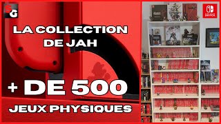 de 500 jeux physiques sur Nintendo Switch  La collection de Jah Stobbart [upl. by Mellisa]