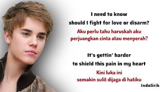 Justin Bieber  That Should Be Me  Lirik Terjemahan [upl. by Odericus623]