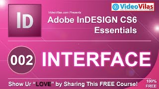 Adobe InDesign Tutorials Telugu  02  Interface Explained InDepth  Best DTP Training [upl. by Tally]