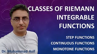 Classes of Riemann Integrable Functions  Urdu  Hindi [upl. by Aissatsana]