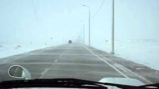 Chukotka The road from Anadyr to Airport [upl. by Hctim]