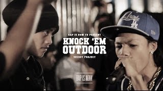 RAP IS NOW TV  MC KING vs UMA KNOCK EM OUTDOOR [upl. by Agnola]