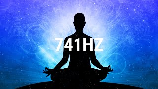 Throat Chakra 741 hz Pure Tone  Vishudda Chakra  Sacred Solfeggio Tone  Meditation Sounds [upl. by Fabiola314]