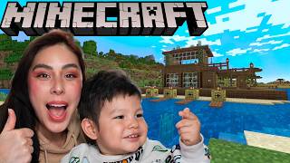 Playing Minecraft w my 1 year old  Pt2 [upl. by Idas]