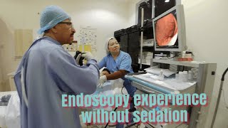 Endoscopy experience without sedation [upl. by Ednalrim]