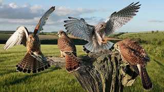 Kestrel Dad Raises Chicks Alone After Mum Disappears  Full Story  Mr amp Mrs Kes  Robert E Fuller [upl. by Hadrian]