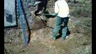 Soil Nail Grout Filling [upl. by Assyle817]