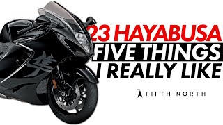 2023 SUZUKI HAYABUSA  Five Things I Really Like [upl. by Philomena161]