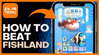 🐠 How To Beat FISHLAND On Temu Easy Method [upl. by Leavy]