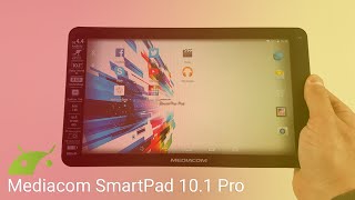 Mediacom SmartPad 101 Pro recensione ita da TuttoAndroidnet [upl. by Jakob]