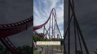 Diamondback Hypercoaster Kings Island [upl. by Waneta]