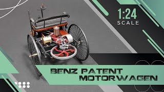 Benz Patent  Motorwagen 1886  ICM  124 scale part 1 [upl. by Rennerb32]