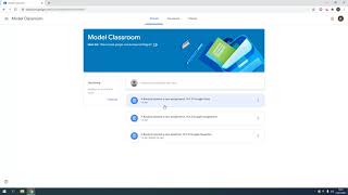 Google Classroom Explained  Millthorpe School [upl. by Eednus]