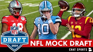 2024 NFL Mock Draft FINAL TOP 18 DRAFT ORDER [upl. by Heloise]