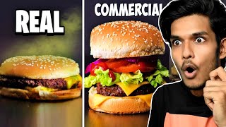 Food In TV Ads Vs In Reality [upl. by Cinimod]