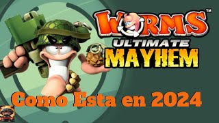 🐛Como Esta Worms Ultimate Mayhem Pc Steam en 2024 [upl. by Edgardo]