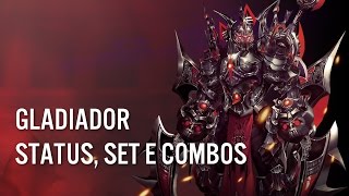 Gladiador  Set Status e Combos  Cabal Online [upl. by Irabaj867]