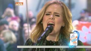 Adele Million Years Ago Live on The TODAY Show 2015 [upl. by Annice]