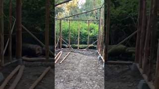 Any guesses nature building offgrid bushcraft love outdoors joy travel reels youtubeshort [upl. by Kerat183]