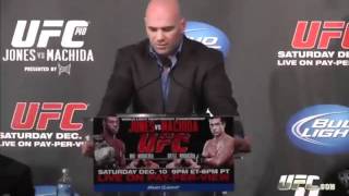 UFC 140 Postfight Press Conference [upl. by Atilem521]