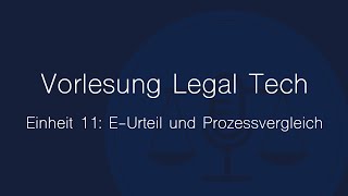 EUrteil und Prozessvergleich [upl. by Ephrayim]