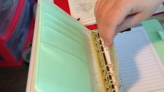 Michaels Recollections Planner vs Filofax Saffiano Comparison of two ringbound planners [upl. by Kielty]