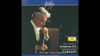 Beethoven  Sinfonía No9 D menor Op125 quotCoralquot Karajan Orquesta Filarmónica de Berlín 1962 [upl. by Anuahsar]