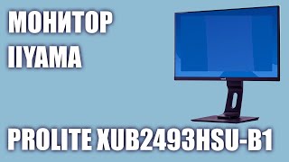 Монитор Iiyama ProLite XUB2493HSUB1 [upl. by Acireed]