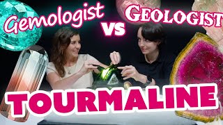 Unboxing Tourmaline Gemologist vs Geologist [upl. by Eiramanit]