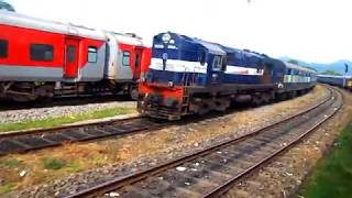 HOWRAH – DIBRUGARH KAMRUP EXPRESS entering KAMAKHYA JN [upl. by Alaehs]