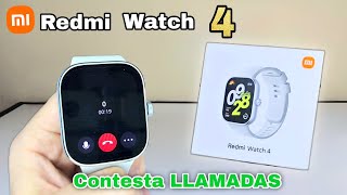 Redmi Watch 4 Te Permite Contestar Llamadas ¡El MEJOR y Más Económico [upl. by Florenza]