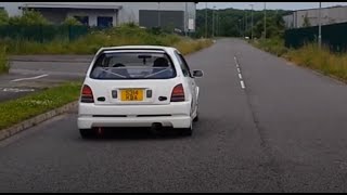 Toyota Starlet Glanza V Turbo  GT2863R  430bhp Street Pulls [upl. by Fifi621]