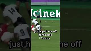 Josua Tuisova the Fidji winger thats too big [upl. by Arol359]