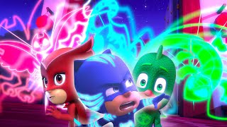 Catboy Owlette and Gekko in Action  PJ Masks  Cartoons for Kids  Animation for Kids [upl. by Kanya269]