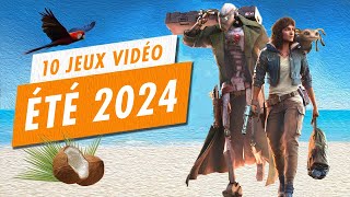 10 JEUX VIDÉO incontournables cet ÉTÉ 2024  Dates de sortie JuilletAoût 2024 [upl. by Adaha500]